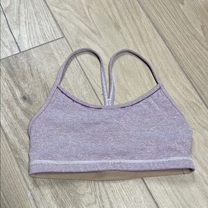 Lululemon Athletica Dusty Pink Sports Bra